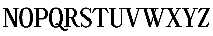 Flowrite Pitch Font UPPERCASE