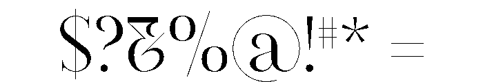 Flowrite Text Font OTHER CHARS