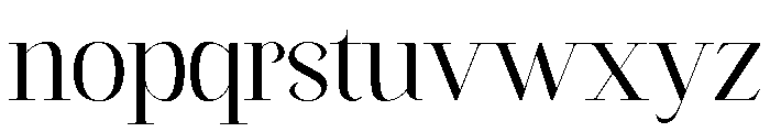 Flowrite Text Font LOWERCASE