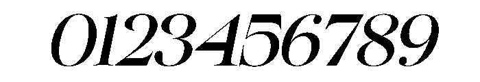 Flowsky Editorial Italic Font OTHER CHARS