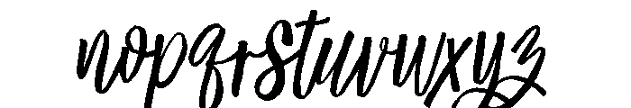 Flowtastic Expedition  Regular Font LOWERCASE