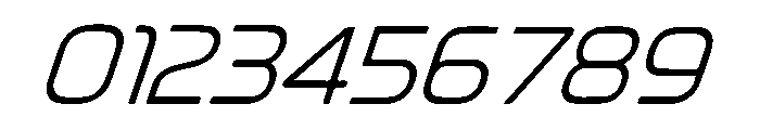 Flox Italic Font OTHER CHARS