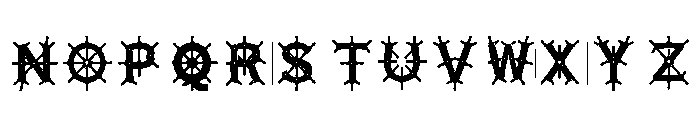 Floyd Regular Font UPPERCASE