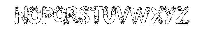Fluffy Kitten By Squeeb Regular Font UPPERCASE