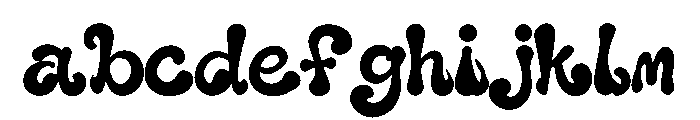 Fluffy Letter FONT