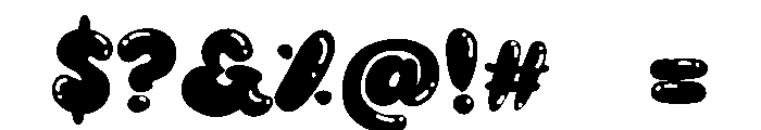 FluffyMoji Font OTHER CHARS
