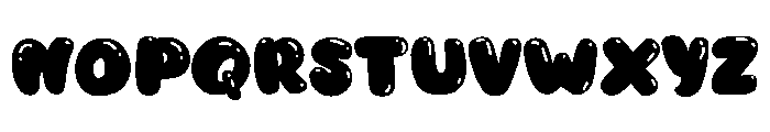 FluffyMoji Font UPPERCASE