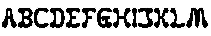 Fluidity Bold Font UPPERCASE