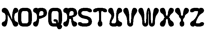 Fluidity Bold Font UPPERCASE