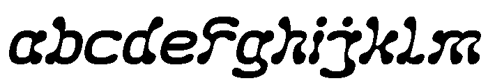 Fluidity Italic FONT