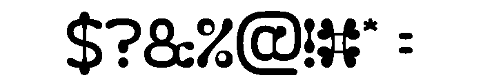 Fluidity-Light Font OTHER CHARS
