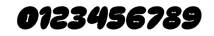 Flukin Oblique Regular Font OTHER CHARS