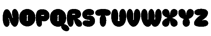 Flukin Regular Font UPPERCASE
