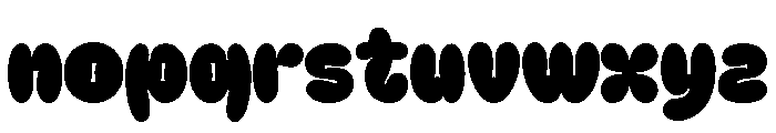 Flukin Regular Font LOWERCASE
