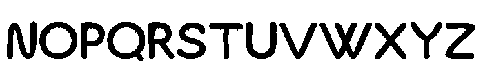 Flurrypop Regular Font UPPERCASE