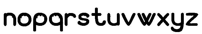 Flurrypop Regular Font LOWERCASE