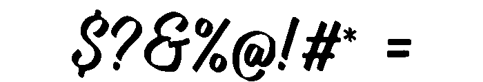 Flute Font OTHER CHARS