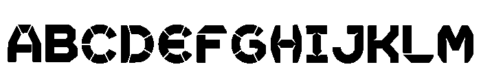 Fluted Regular FONT
