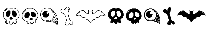 Fly Ghost Regular Font OTHER CHARS