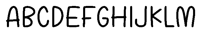 Flying Sleigh Font UPPERCASE