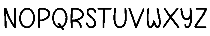 Flying Sleigh Font LOWERCASE