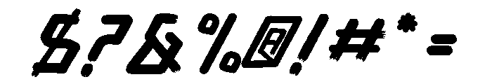 Flytings Font OTHER CHARS