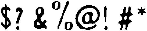 FLAN Wild Grain otf (400) Font OTHER CHARS