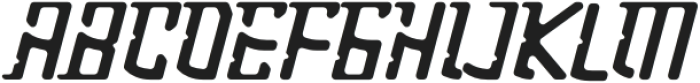 FLESSCO Regular otf (400) Font UPPERCASE