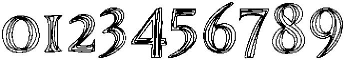 FLORA Regular otf (400) Font OTHER CHARS