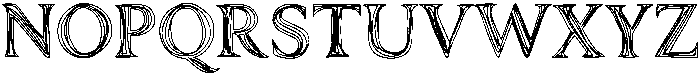 FLORA Regular otf (400) Font UPPERCASE