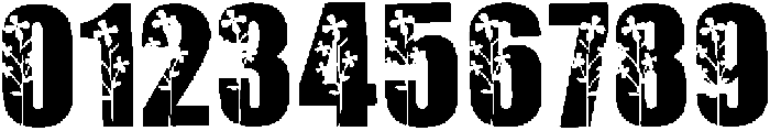 FLOWER Regular otf (400) Font OTHER CHARS