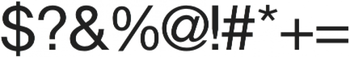 FLURO Regular otf (400) Font OTHER CHARS