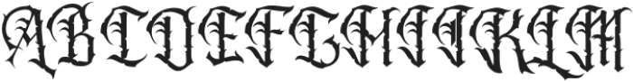 FLUSTER-Regular otf (400) Font UPPERCASE