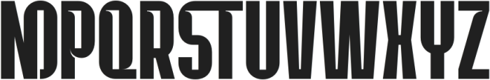 Flaction Regular otf (400) Font UPPERCASE