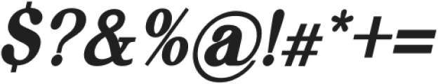 FlagoriaCalintha ExtraBold Italic otf (700) Font OTHER CHARS