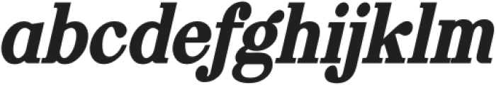 FlagoriaCalintha ExtraBold Italic otf (700) Font LOWERCASE