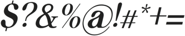 FlagoriaCalintha-Italic otf (400) Font OTHER CHARS