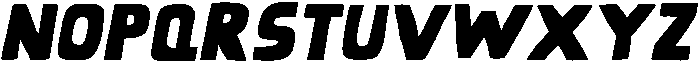 Flaky Bandit Italic otf (400) Font LOWERCASE