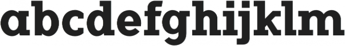 Flamante Serif Bold otf (700) Font LOWERCASE