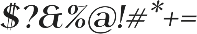 Flambe-BoldItalic otf (700) Font OTHER CHARS