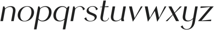 Flambe Regular Italic otf (400) Font LOWERCASE