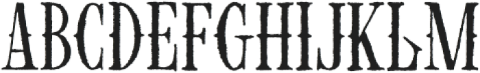 Flamberge Regular otf (400) Font UPPERCASE