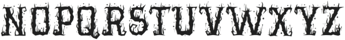 Flamegeist Font Regular ttf (400) Font UPPERCASE