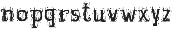 Flamegeist Font Regular ttf (400) Font LOWERCASE