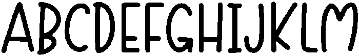 Flamingo Regular otf (400) Font UPPERCASE