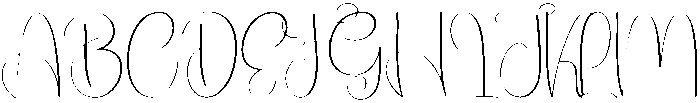 Flamingo Regular otf (400) Font UPPERCASE
