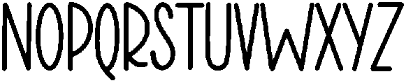 Flamingo Regular otf (400) Font UPPERCASE