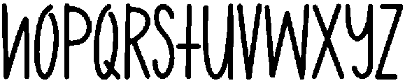 Flamingo Regular otf (400) Font LOWERCASE