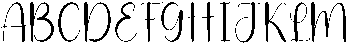 Flamingo Regular otf (400) Font UPPERCASE