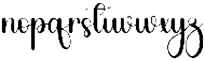 Flamingo Regular otf (400) Font LOWERCASE